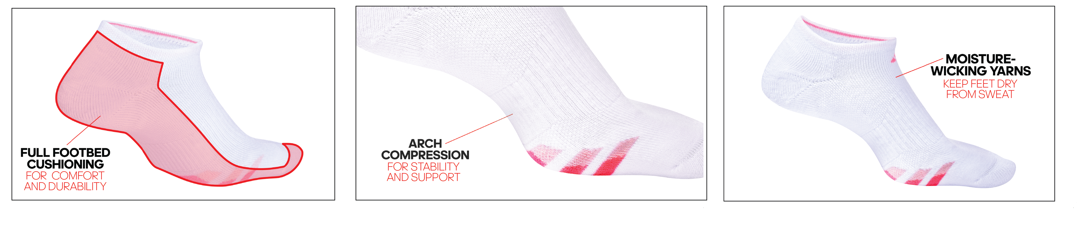 adidas Women's Cushioned Crew Socks (3 Pack), Black/Heather