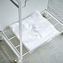 Amazon｜山崎実業(Yamazaki) 目隠し分別ダストワゴン 3分別