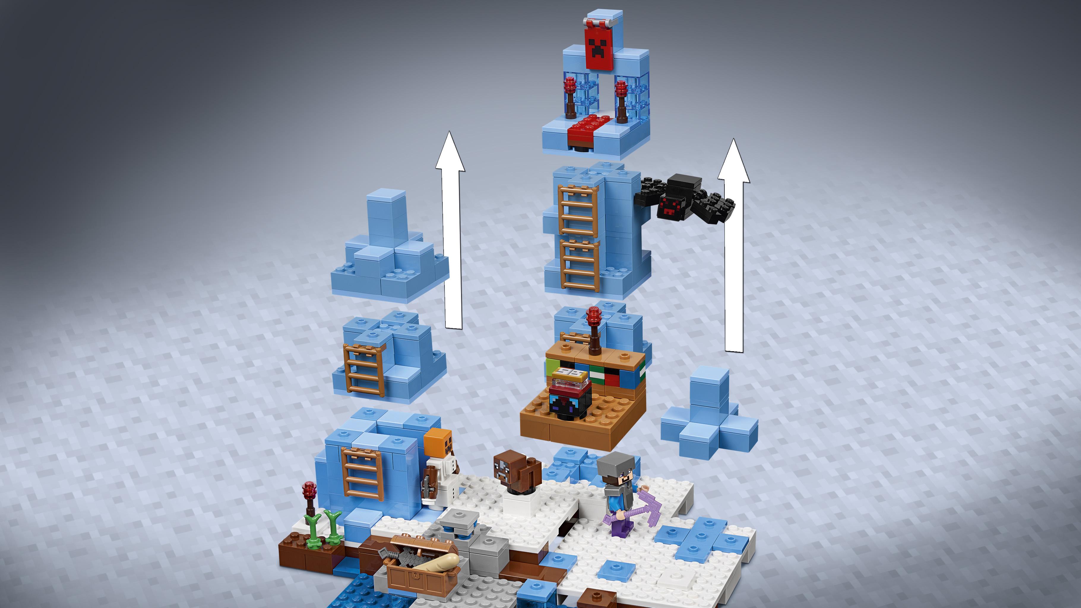 Amazon.com: LEGO Minecraft The Ice Spikes 21131: Toys & Games Amazon.com: LEGO Minecraft The Ice Spikes 21131: Toys & Games
