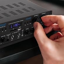 pyle amplifier:bluetooth amplifier;rack mount;home stereo;reciever;stero reciever;theater;speaker