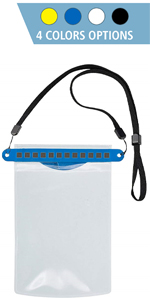 Waterseals Magnetic Self-Sealing Waterproof Pouch dry bag for phone tables good for watersports