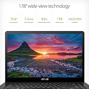 ASUS ZenBook UX550VE-DB71T 15.6-inch NanoEdge FHD touch PCIE NVMe Backlit keyboard Laptop