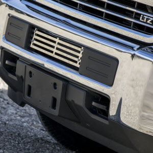 LUVERNE Truck Bumper Insert Grille Chrome