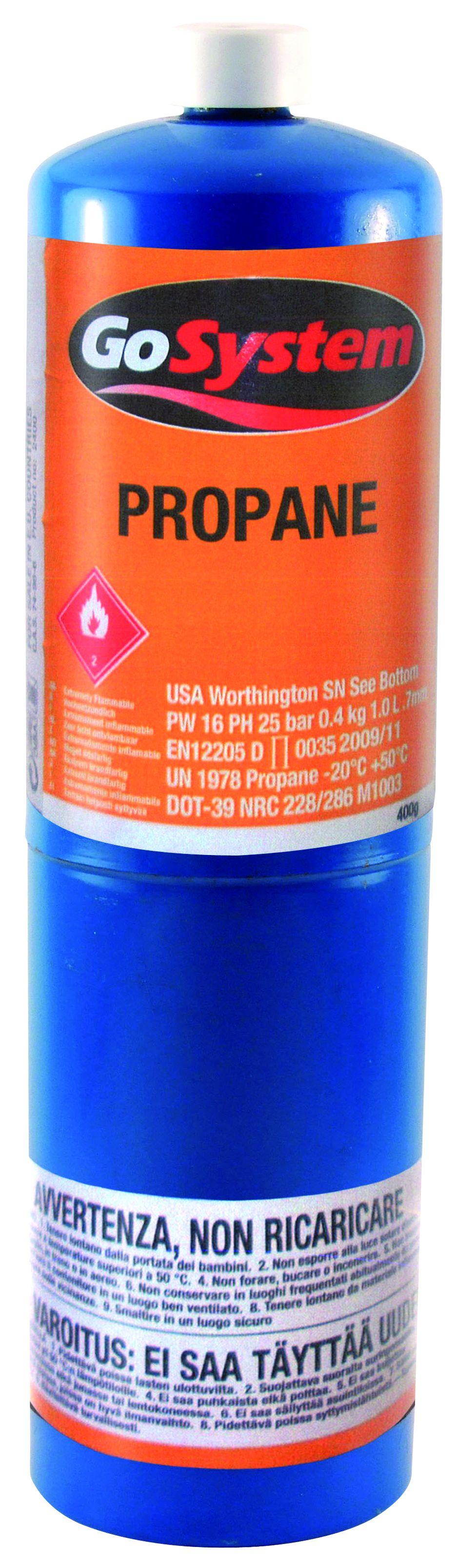 GoSystem Propane Gas Cylinder 400g Blue Amazon.co.uk DIY & Tools