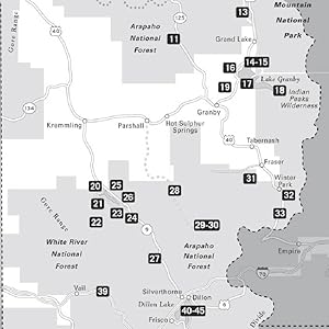 Moon Colorado Camping Map