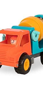 Green toys fire truck kids vehicle toddler tonka engine fisher boys age 1 2 years old bruder