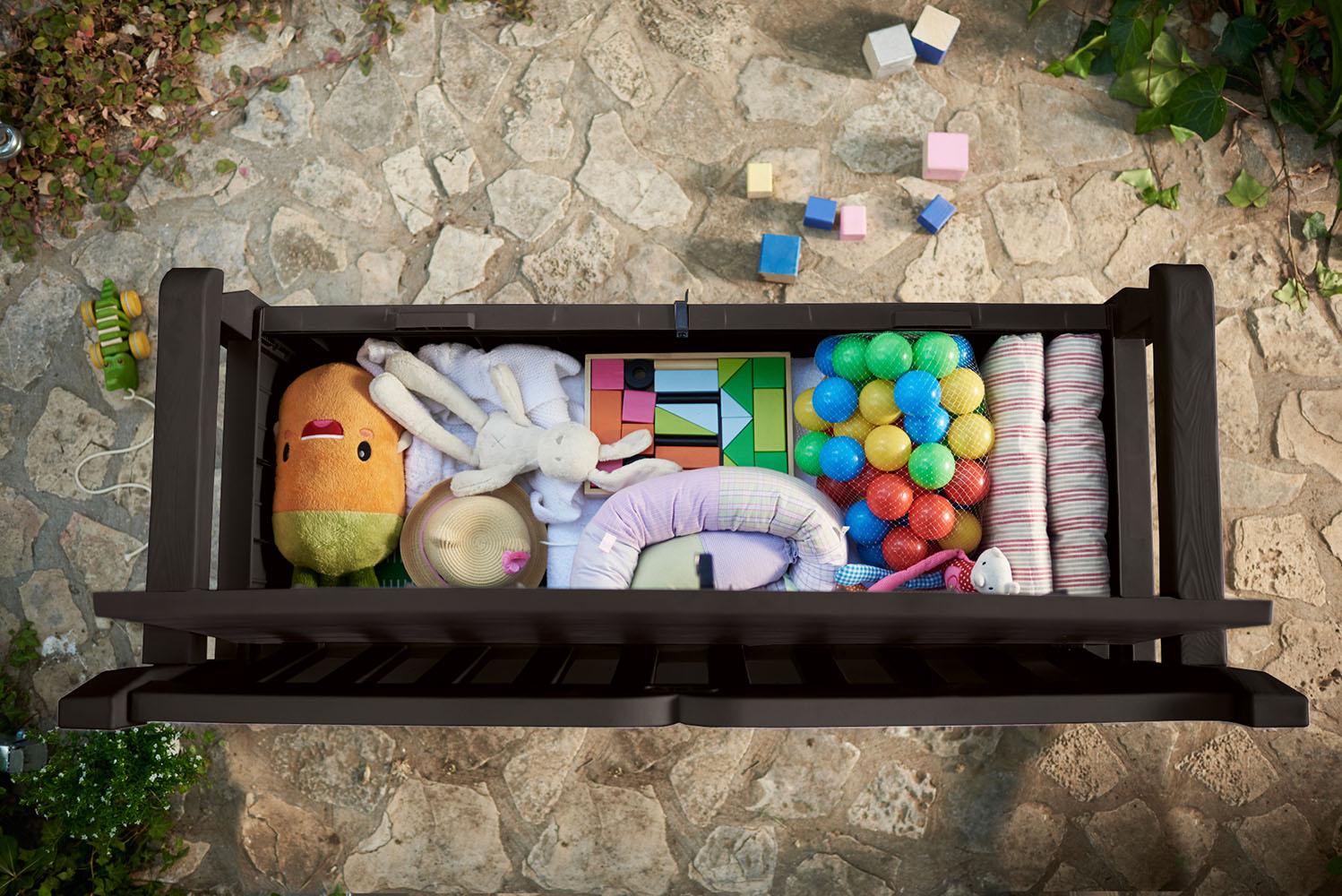 Amazon.com : Keter Eden 70 Gallon All Weather Outdoor Patio Storage