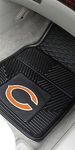 2 Piece Heavy Duty Vinyl Car Mat Set