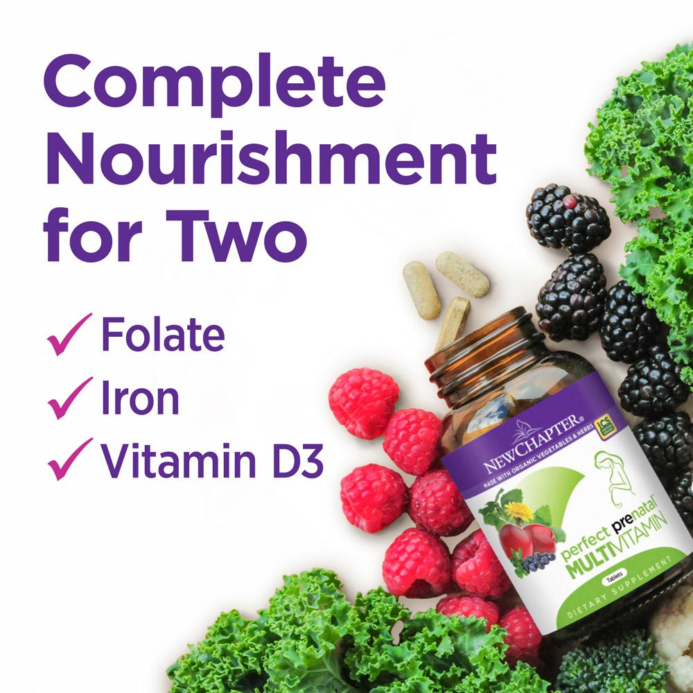 New Chapter Perfect Prenatal Vitamins Fermented with