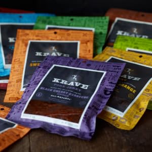 KRAVE Jerky - A Hearty, Gourmet Snack