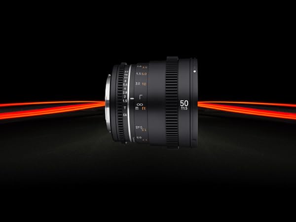 レンズ(単焦点) SAMYAN Cine  50mmT1.5 Canon EF 50mm T1.5 Full Frame VDSLR II Cine – Samyang US