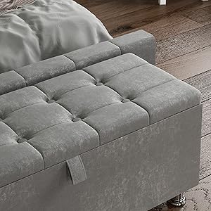Vida Designs Valencia Storage Ottoman