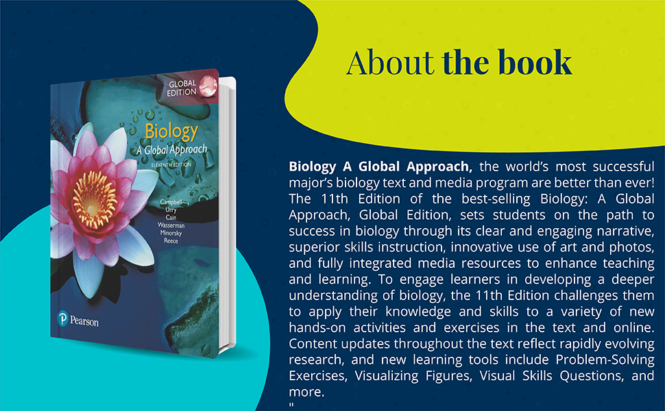 語学・辞書・学習参考書 Biology:A Global Approach,Global Edition Biology: A Global Approach by Neil A. Campbell, Lisa A. | eBay