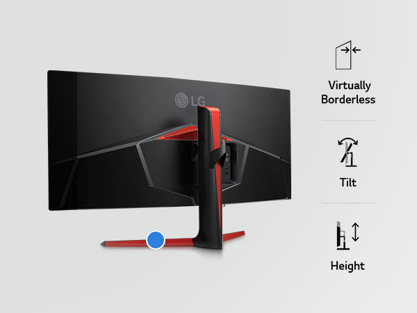 LG UltraGear Curved Gaming Monitor 34GN73A-B, 34 inch, 1080p