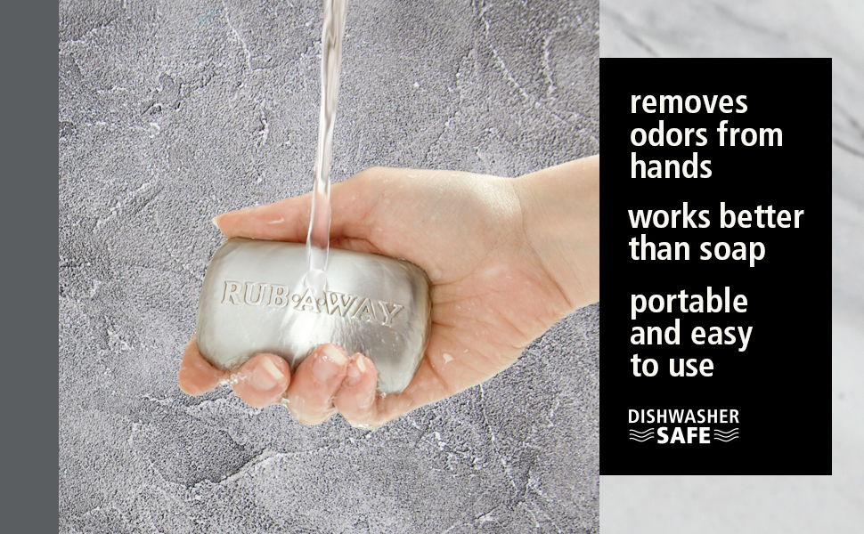 Amco 5246231 RubaWay Bar Stainless Steel Odor Absorber, Mini Amazon