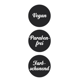 Veganistisch parabenenvrij e kleurvriendelijk
