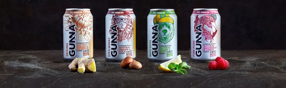 Gunna Original 330 ml, Pack of 24: Amazon.co.uk: Grocery
