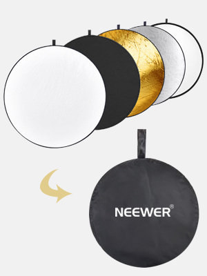 NEEWER 5-in-1撮影用 折りたたみ式 レフ板(銀、金、白、黒、半透明) (60cm x 90cm) Amazon.co.jp: NEEWER 5-in-1撮影用 折りたたみ式 レフ板(銀、金