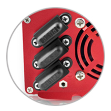 3 External Fuses Easy to Replace