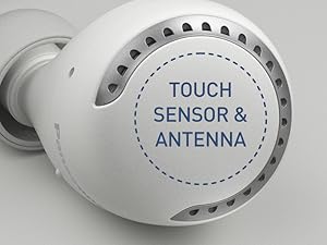 Panasonic Ecouteurs true wireless RZ-S500WE-K I HP 8mm Double réduction de bruits Bluetooth Touch sensor Charge rapide Assistant d’activation vocal Alexa buitl-in IPX4 noir - Version anglaise