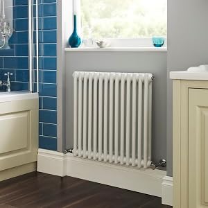 Radiador de Diseño Vertical Triple Tradicional - Negro ...