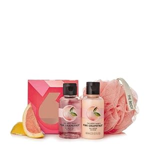 THE BODY SHOP Pink Grapefruit ボディケアセット Amazon.com : The Body Shop Pink Grapefruit Beauty Bag Gift