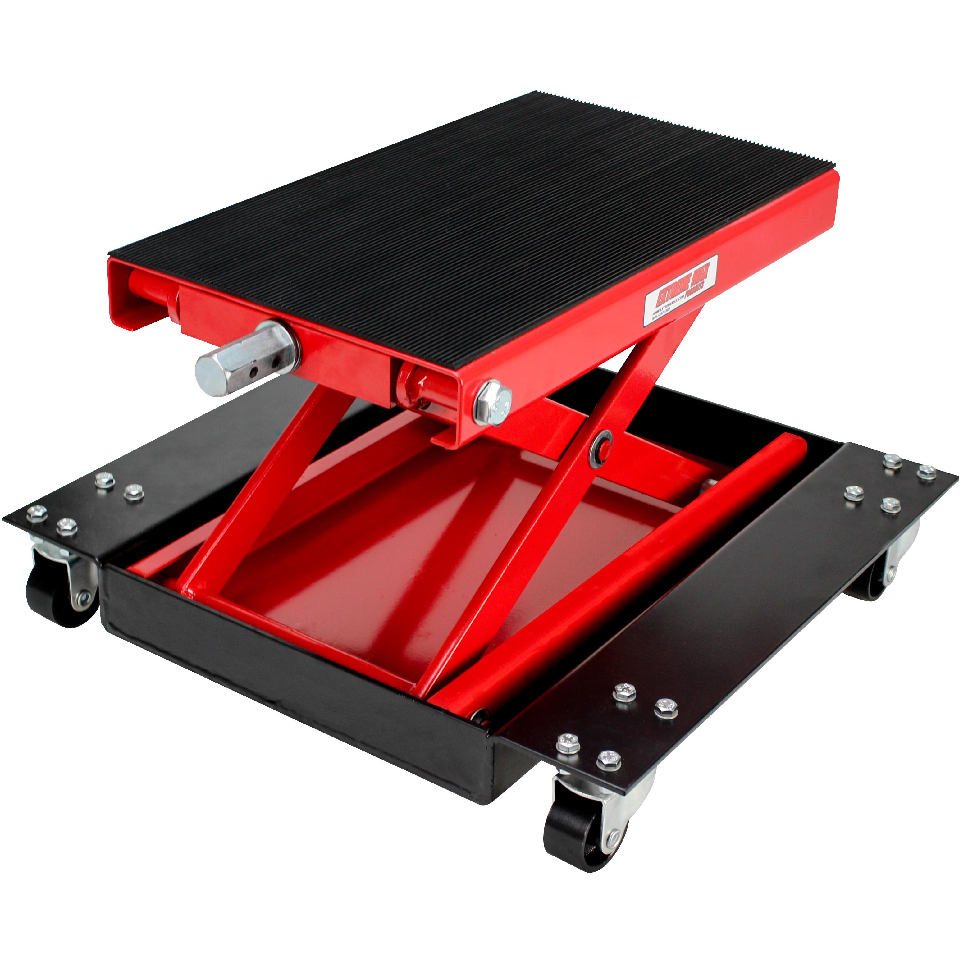 Extreme Max Wide Motorcycle Scissor Jack 1100 lb.
