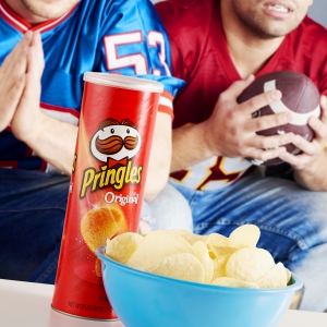 A gameday essential for soccer, football or basketball fans cheering from the stands or couch