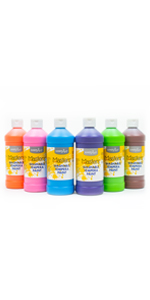Little Masters, Washable Tempera Set, Secondary Paint, Set of 6