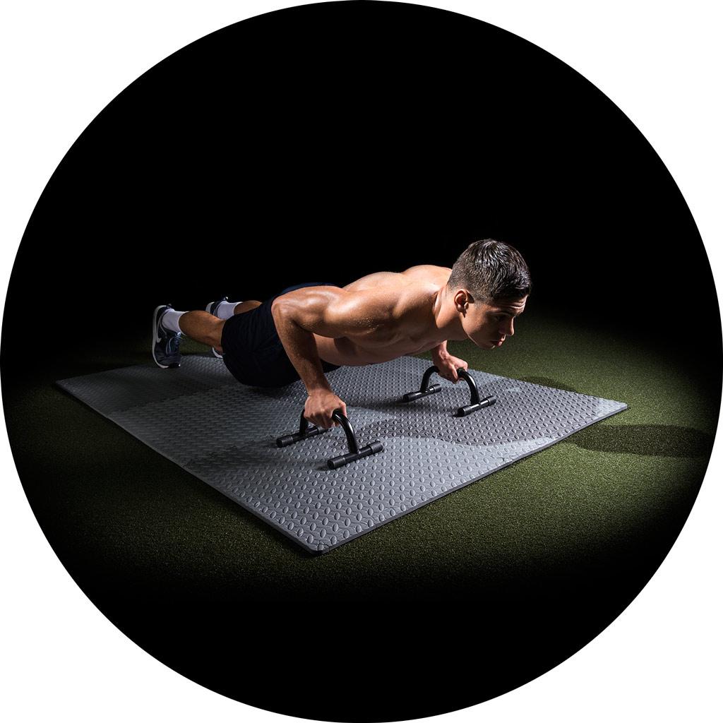 ProsourceFit Puzzle Exercise Mat, EVA Foam Interlocking Tiles