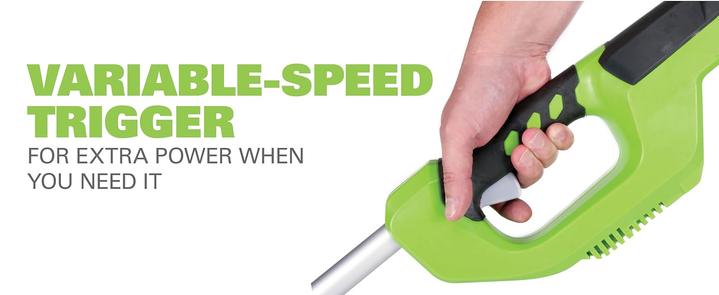 Greenworks GMAX 40V Cordless String Trimmer and Leaf