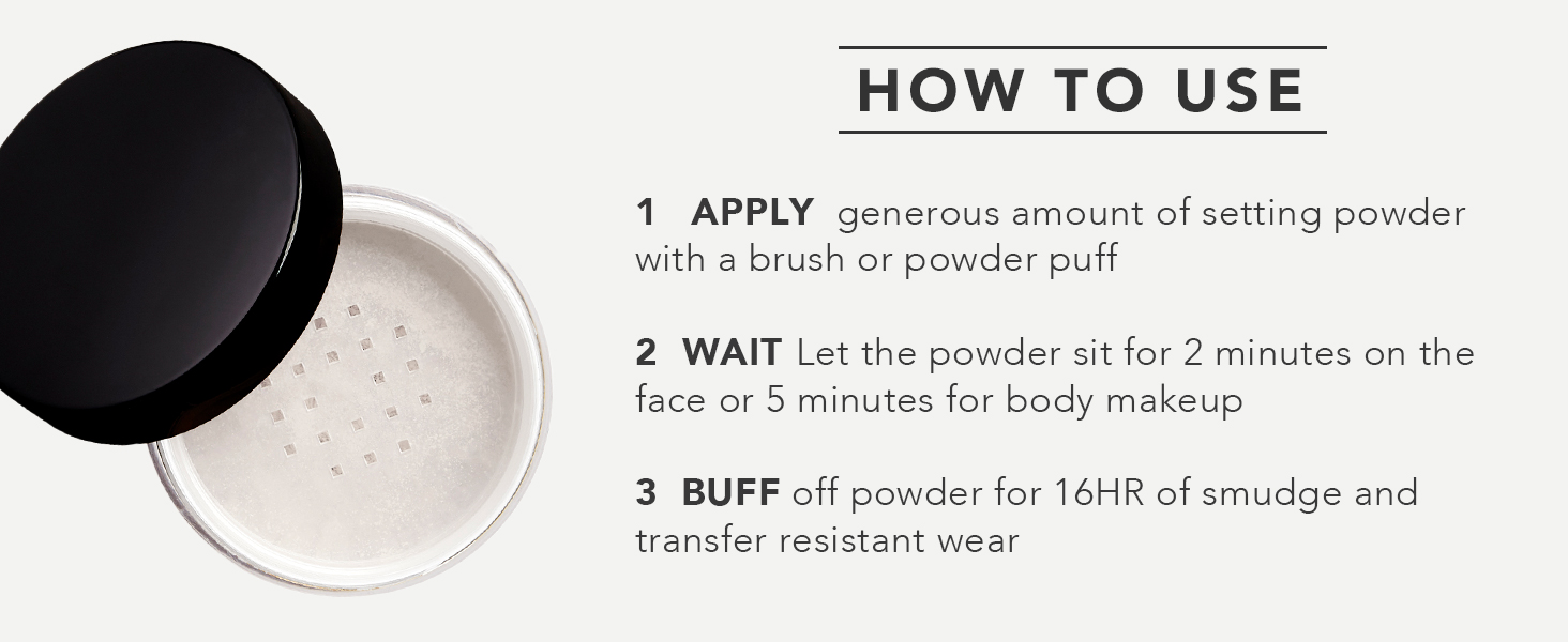 Dermablend Loose Setting Powder, Translucent Powder for Face Makeup