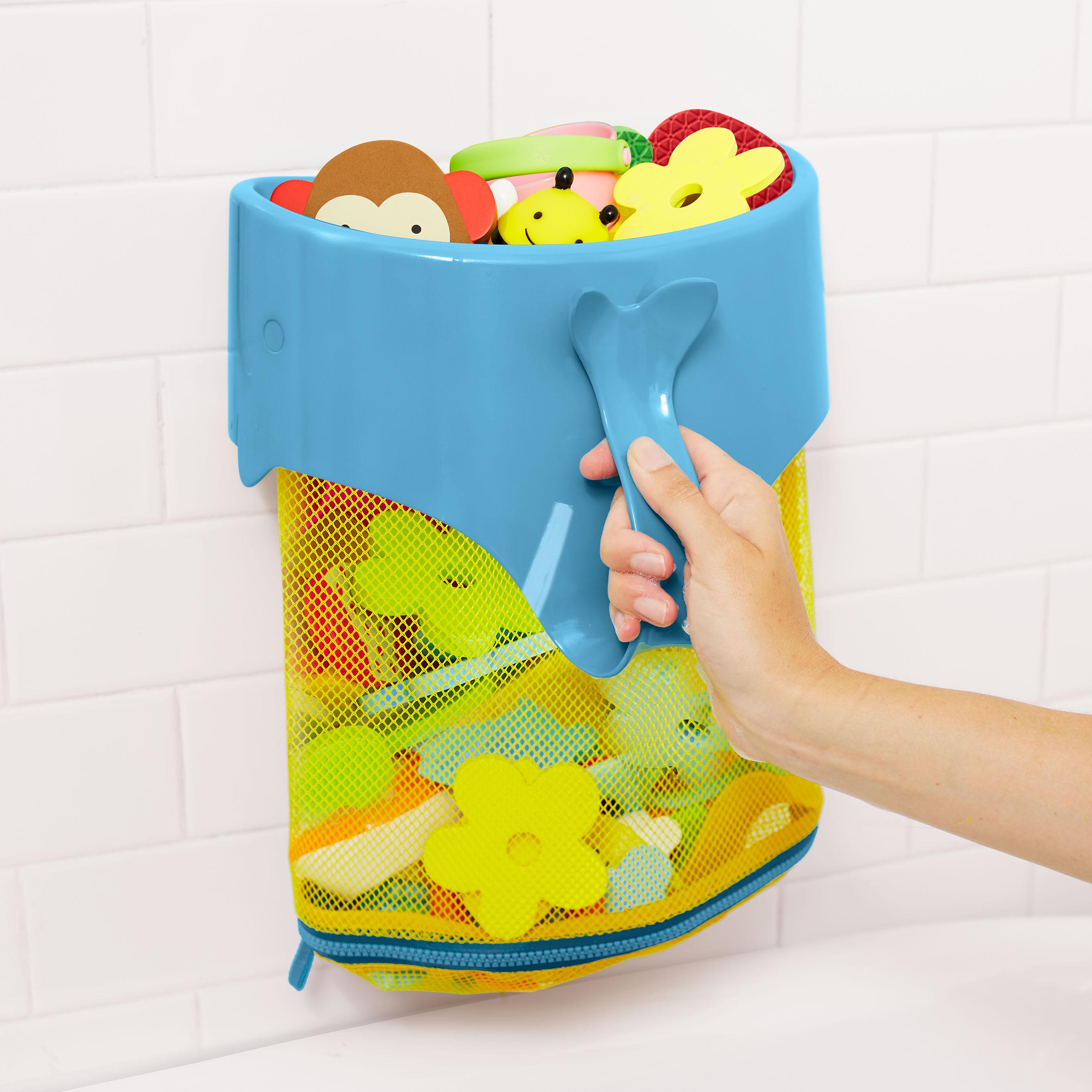 Skip Hop Moby Scoop & Splash Bath Toy Organizer, Blue Amazon.ca Baby
