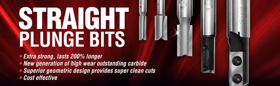 Amana Tool - 45227 Carbide Tipped Straight Plunge High