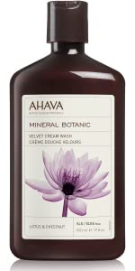 AHAVA Botanic Cream Wash Lotus Flower and Chestnut 500 ml