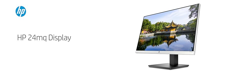 HP 24mq Quad HD (2560 x 1440) 23.8 Inch Monitor with Height Adjustable ...