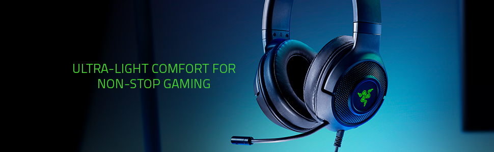 Razer Kraken X USB Gaming Headset 7.1 Surround Sound 