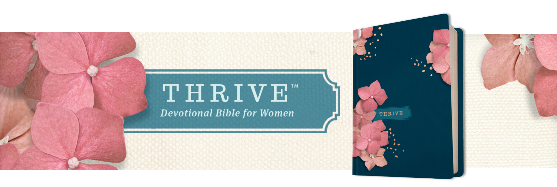 NLT THRIVE Devotional Bible for Women (Hardcover)