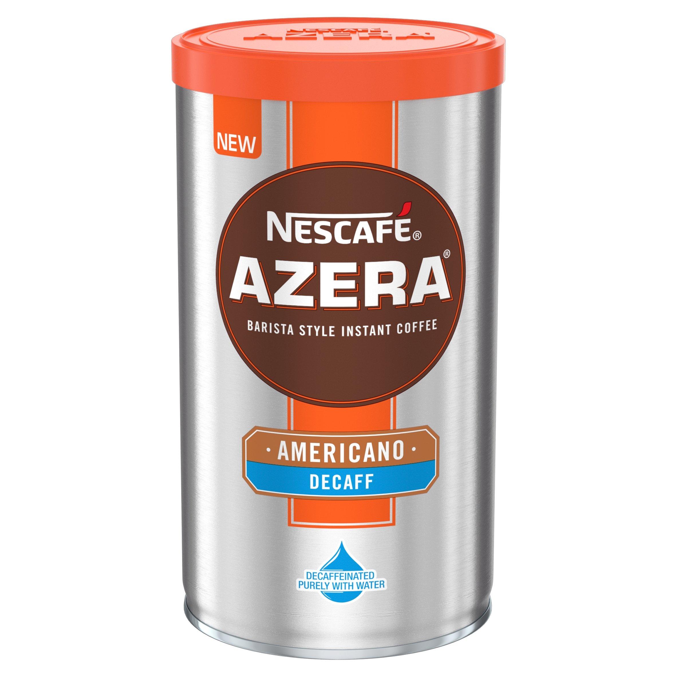 NESCAFÉ AZERA Decaffeinated Americano Instant Coffee Tin, 100 g (Pack of 6) Amazon.co.uk Grocery