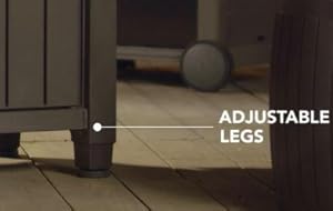 adjustable legs for stability on uneven surfaces