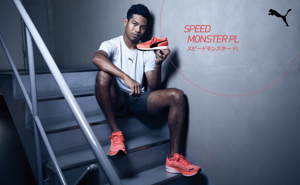 Amazon プーマ キッズシューズ 子供靴 運動靴 スピードモンスター Pl スポーツ