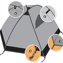 Amazon.co.jp: Snugpak(スナグパック) ジャーニートリオ 3人用