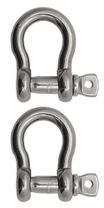 shackle, stainless steel shackle, anchor shackle, stainless shackle, marine shackle, boat shackle