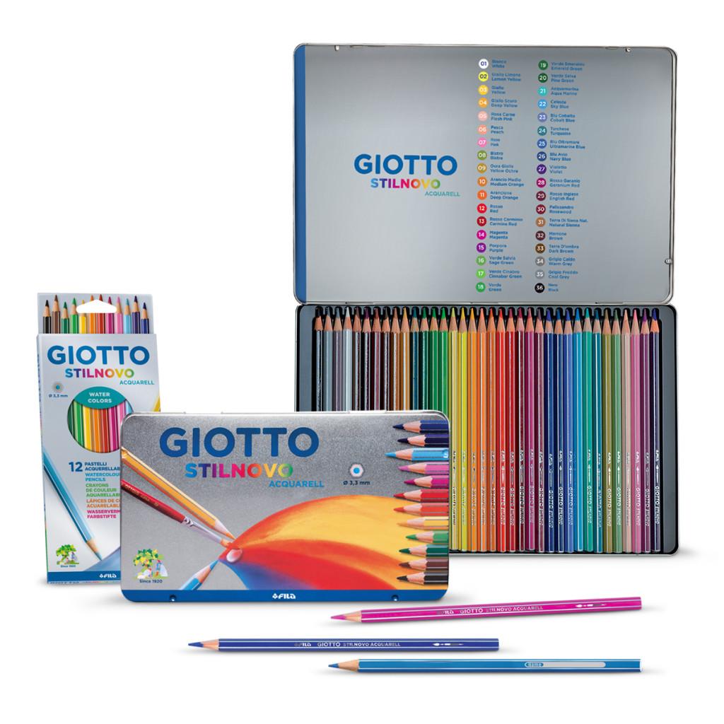 Giotto Stilnovo pastelli colorati in astuccio 36 colori Amazon Ingrandisci immagine
