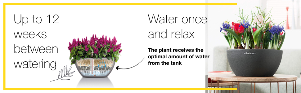 Cubeto Stone flower pot