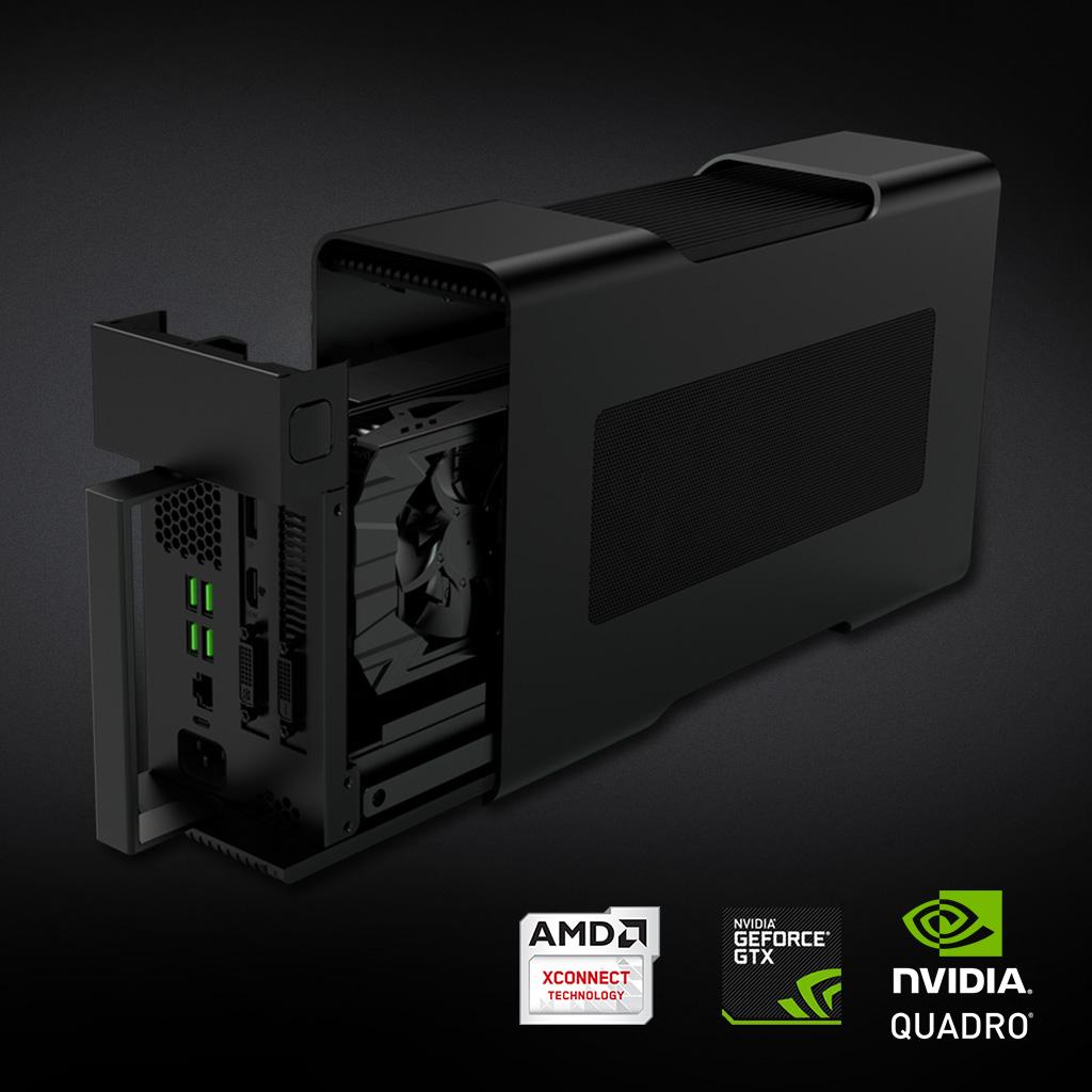 Razer Core V2 External Desktop Graphics Enclosure (Thunderbolt 3 Connection, 4 x USB 3.0 Ports