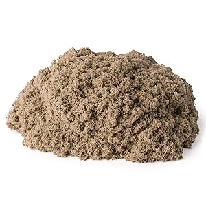 brown kinetic sand