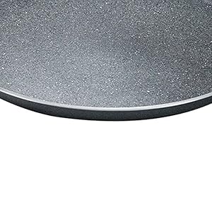 Prestige Omega Deluxe Granite Omni Tawa, Black,250mm