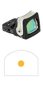 Amazon.com : Trijicon RM04 RMR 7 MOA Dual-Illuminated Amber