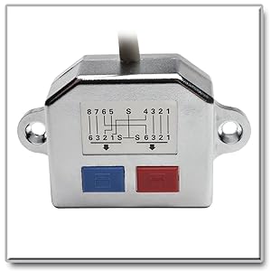 S45 ADAPTER 2個セット Amazon.com: Tripp Lite 2-to-1 RJ45 Splitter Adapter Cable 10